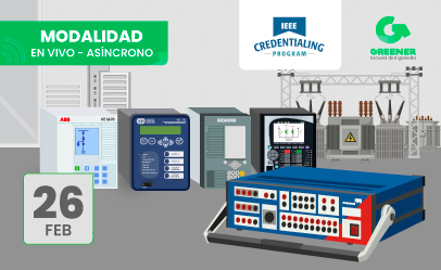 [PE.41.25] Configuración y Pruebas de Relés ABB, SEL, SIEMENS y GE con la Maleta OMICRON CMC 356