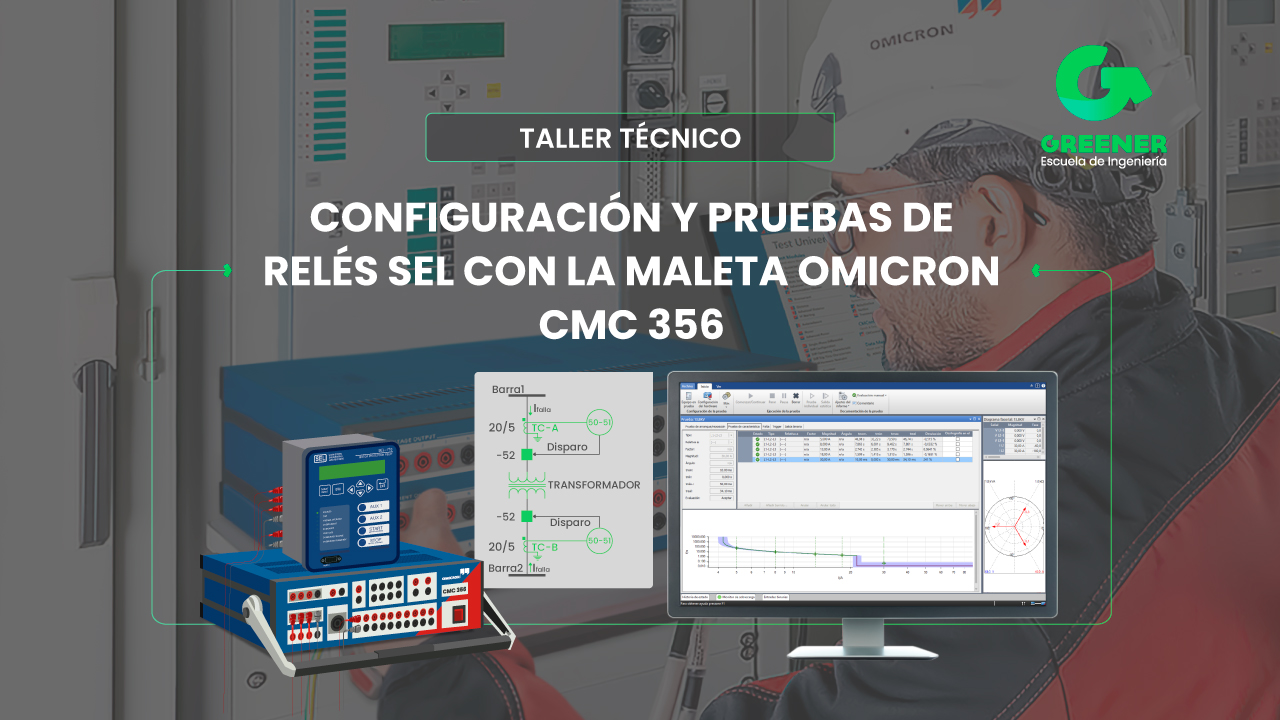 [TT.12.26] Configuración y Pruebas de Relés SEL con  la Maleta Omicron CMC 356