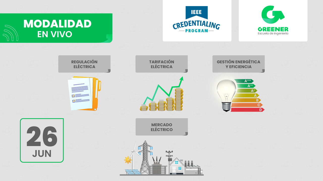 [PE.46.26] Diseño, Ejecución y Mantenimiento de Proyectos de Energía